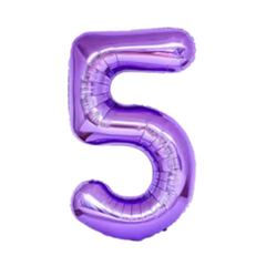 Kpop 1Pc Number Balloon