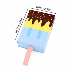 Pool Party 8PCs Ice Cream Favor Boxes