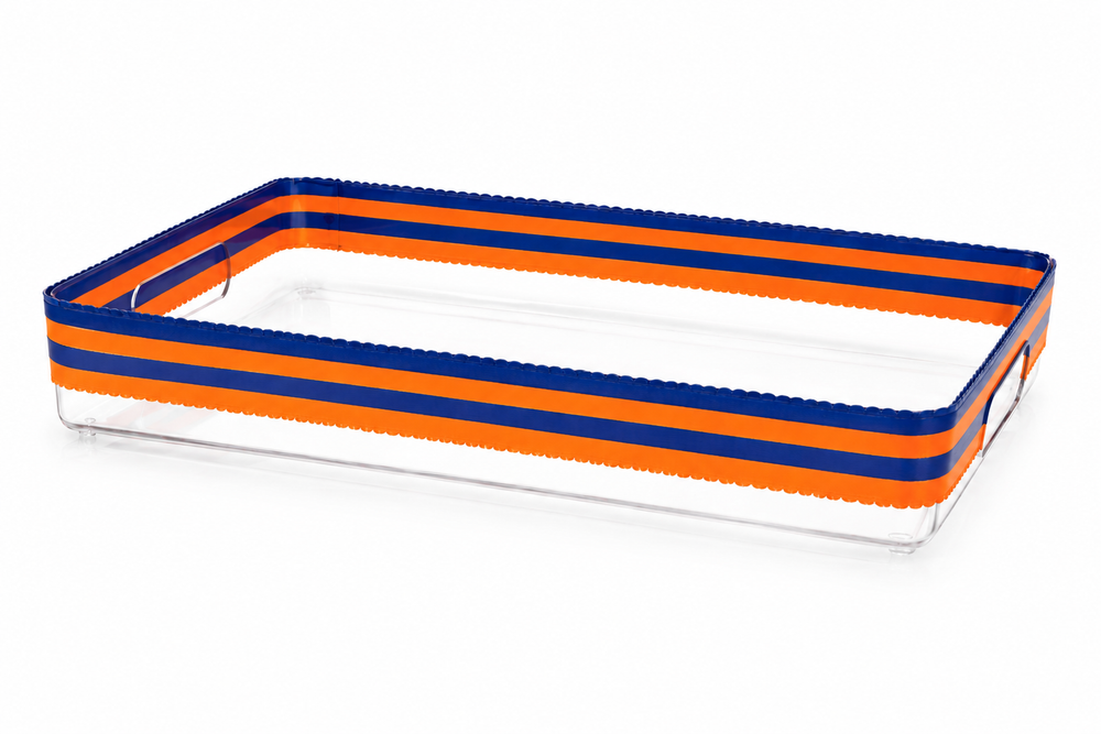 Eid Al-Adha Tray for Giveaways (Orange-Blue)