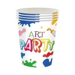 Art Party cups 266 ml, 16 pcs