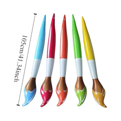 Art Party - Big Shaped Brush Balloons (4pcs)