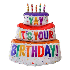 حفل فني - بالون على شكل كعكة