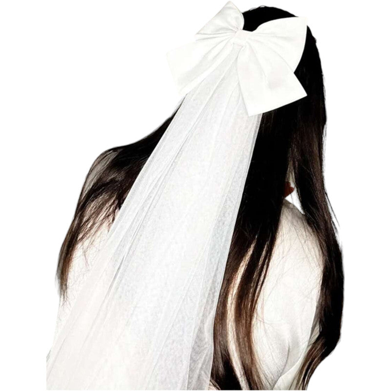 Bridgerton - Bridal Veil with Bow