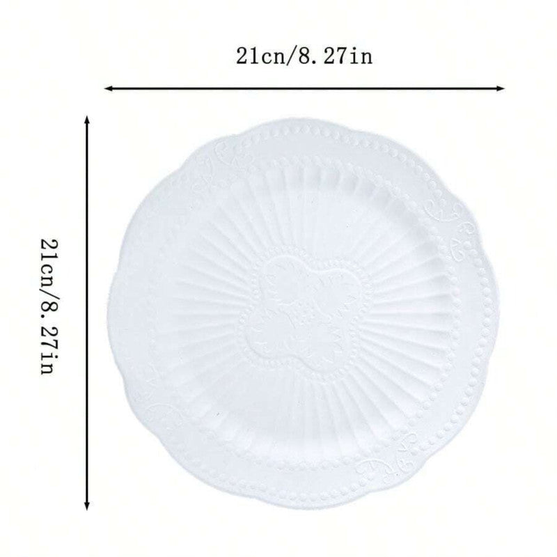Bridgerton 8Sets Classic Plates 6-9inch