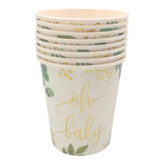 حفل استقبال المولود - أكواب 9 أونصة (8 قطع)