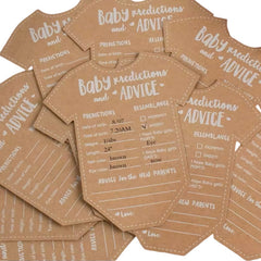 Baby Shower - Prediction Cards (16pcs)
