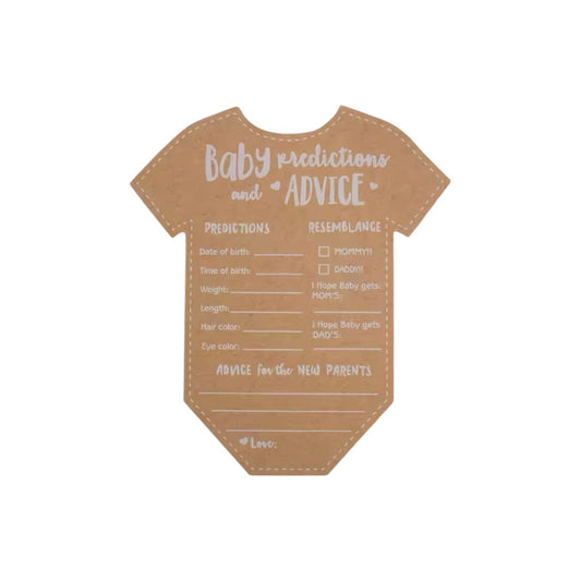 حفل استقبال المولود - بطاقات التنبؤ (16 قطعة)