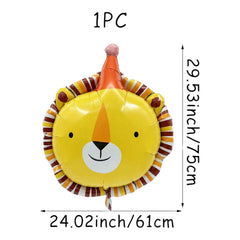 Carnival - Animal Balloons (4pcs)