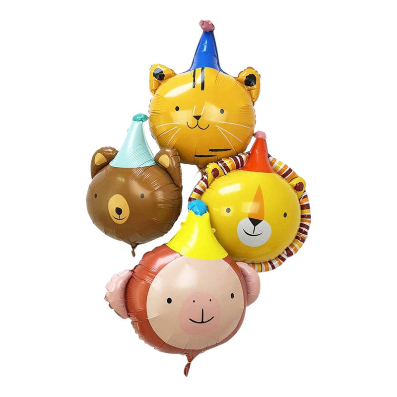 Carnival - Animal Balloons (4pcs)