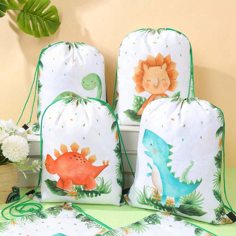 Dinosaurs - Drawstring Bags (8pcs)