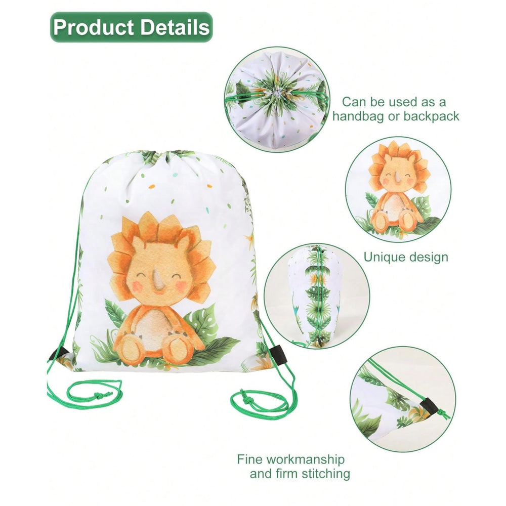 Dinosaurs - Drawstring Bags (8pcs)