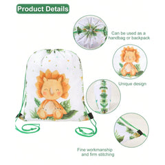 Dinosaurs - Drawstring Bags (8pcs)