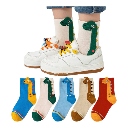 الديناصورات - جوارب ديناصور للأطفال (8 قطع)