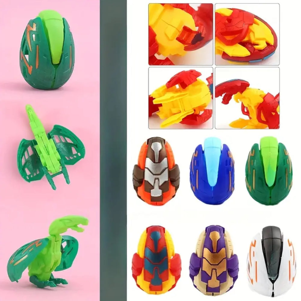 Dinosaurs - Robot Transformation Eggs (8pcs)