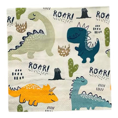 مناديل عيد الميلاد - الديناصورات (20 قطعة)