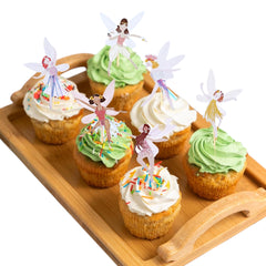 الجنيات - زينة الكب كيك (12 قطعة)