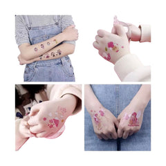 الجنيات - ملصقات وشم الجنيات (8 أوراق)