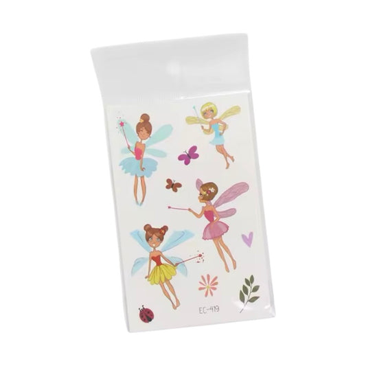 الجنيات - ملصقات وشم الجنيات (8 أوراق)