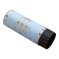 Confetti Tube Blue
