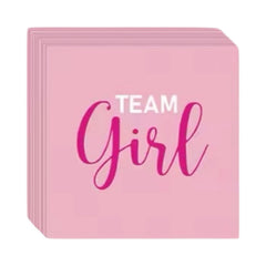 الكشف عن جنس الطفل - مناديل عيد ميلاد فريق الفتيات (16 قطعة)