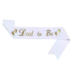 الكشف عن جنس الطفل - وشاحان للأم والأب (قطعتان)