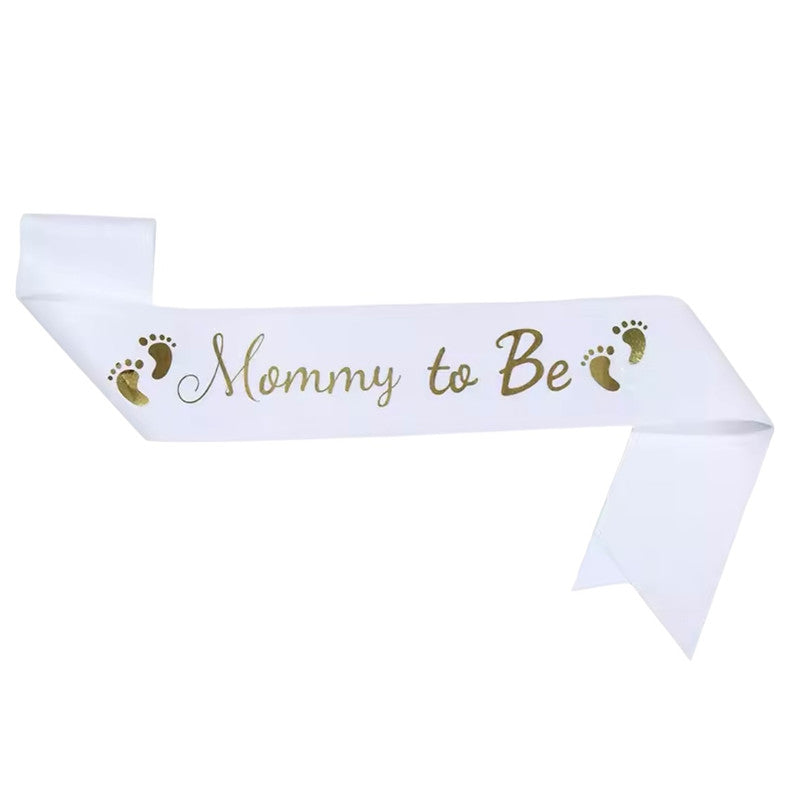 Gender Reveal - Mummy To Be & Daddy to be Sashes (2pcs)