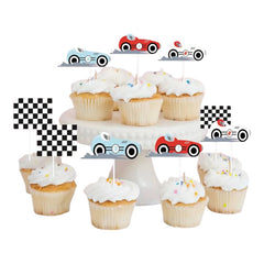 Racing Cars - Cupcake Toppers (12pcs)