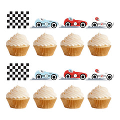 Racing Cars - Cupcake Toppers (12pcs)