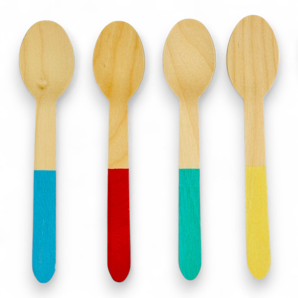 Racing Cars 8Sets Wooden Cutlery