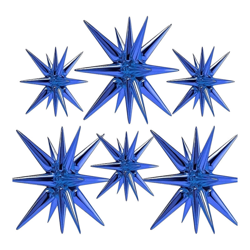 Superhero - Dark blue Star Shaped Balloon (2pcs)