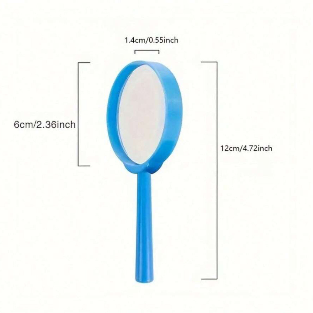 Science Lab - Multicolor Hand Magnifier (10pcs)