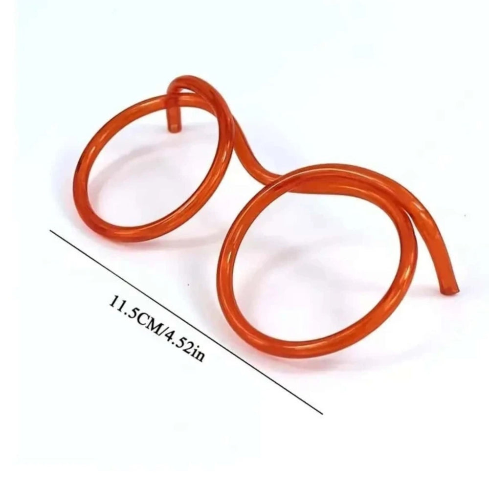 Science Lab - Multicolored Straw Glasses (10pcs)