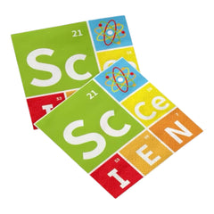 مختبر العلوم - مناديل عيد الميلاد (10 قطع)