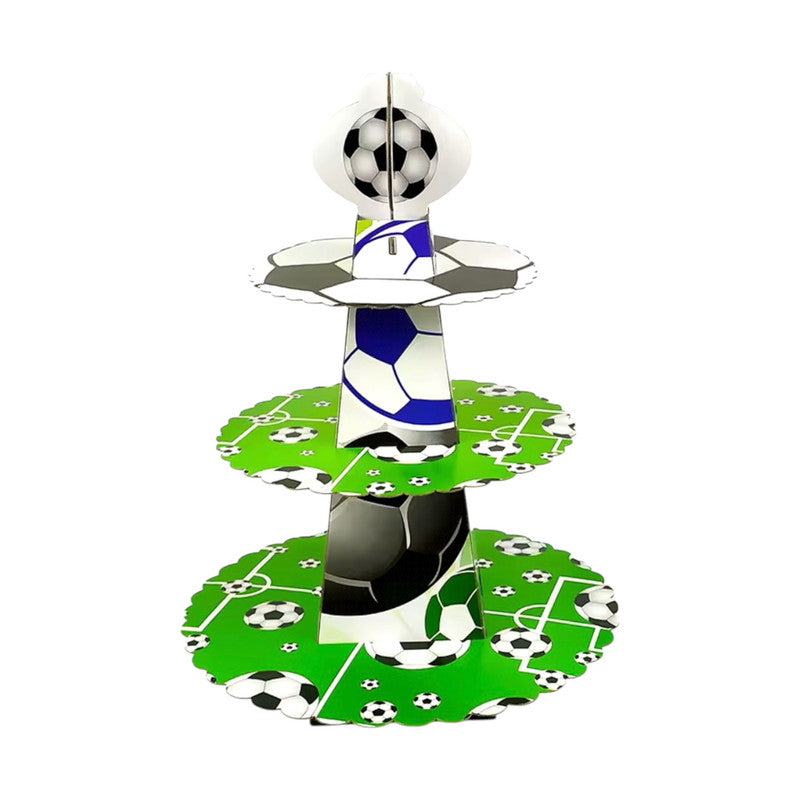 Soccer - Cupcake Stand (3-Tier)
