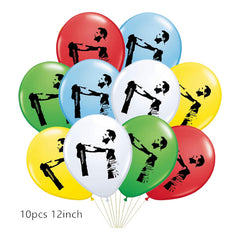 كرة القدم - البالونات (10 ميسي، 10 رونالدو، 6 كرات)