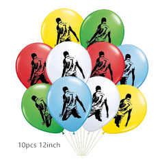 كرة القدم - البالونات (10 ميسي، 10 رونالدو، 6 كرات)