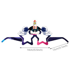 Space - Paper Glasses (8pcs)