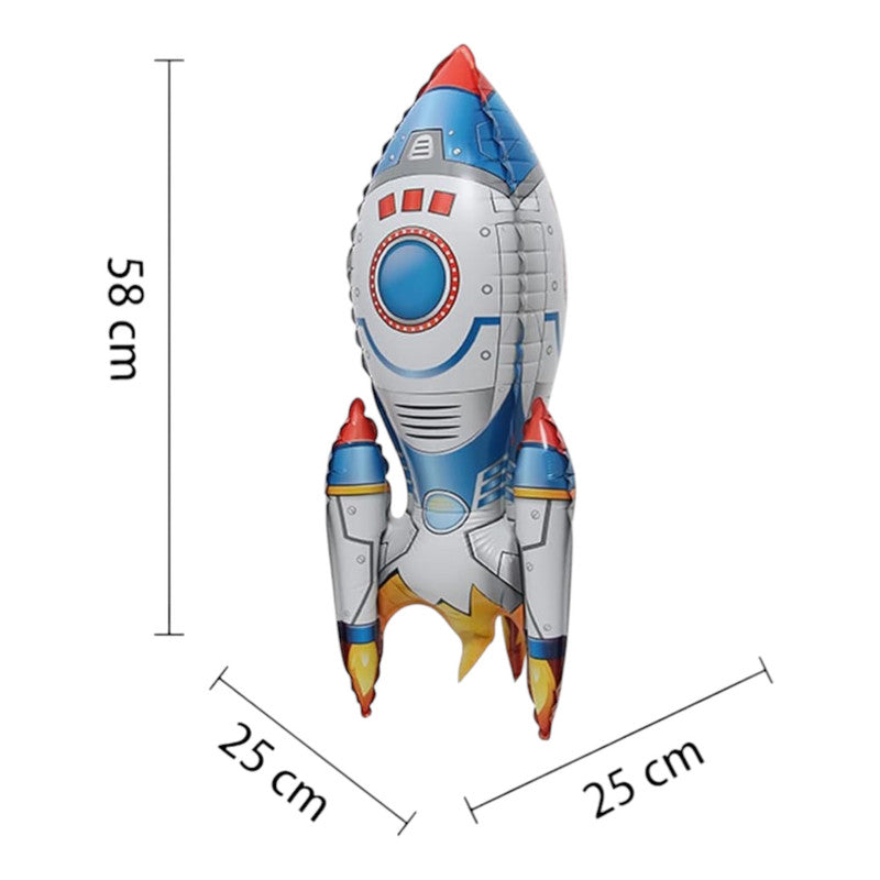 Space - Standing Rocket Balloon