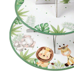 رحلات السفاري - حامل الكب كيك (3 طبقات)