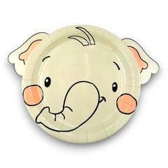 Safari 6Pcs Animals Shaped Plates 9inch