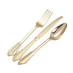 حفلة شاي - أدوات مائدة ذهبية كلاسيكية (8 مجموعات)