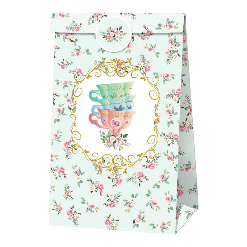 Tea Party - Favor Bags (8pcs)