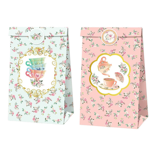 حفلة شاي - أكياس هدايا (8 قطع)