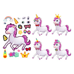 يونيكورن - ملصقات(8 أوراق)