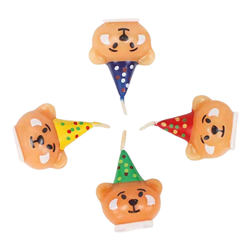 Woodland - Bears Candles (4pcs)
