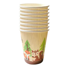 Woodland 8Pcs Cups 266ml