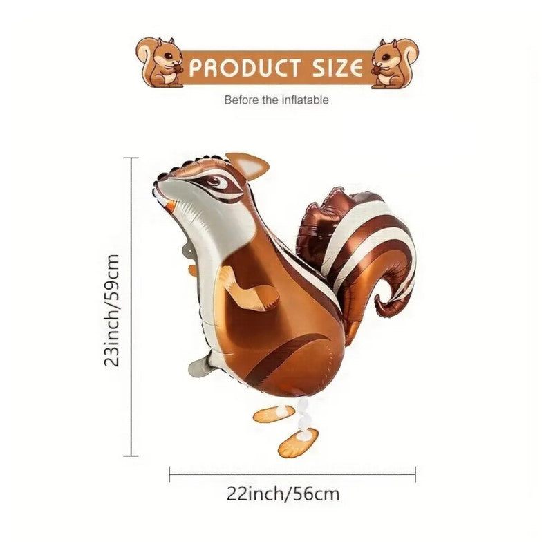 Woodland - Squirrel Balloon (2pcs)
