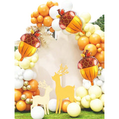 أصدقاء الغابة - بالونات على شكل الصنوبر (3 قطع)