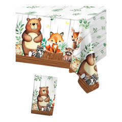 أصدقاء الغابة - مفرش الطاولة