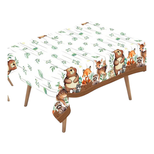 أصدقاء الغابة - مفرش الطاولة